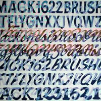 Image 2 of Ghost Letters Practice Sheet