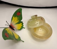 Image 2 of YELLOW ARAGONITE TRINKET DISH