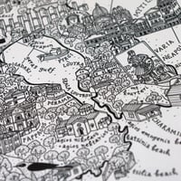 Image 3 of Illustrated Map of Lesvos
