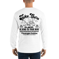 Image 2 of Take Care Black Print long sleeve 