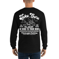 Image 2 of Take Care White Print Long Sleeve 