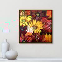 Image 2 of Wild Chrysanthemum(60cm x 60cm)