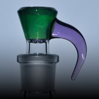 Image 1 of GREEN ENERGY > ICY WHITE SATIN / VENOM 18MM SLIDE