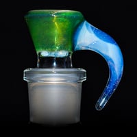 Image 1 of GREEN ENERGY > ICY WHITE SATIN / GHOST 18MM SLIDE