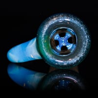 Image 3 of GREEN ENERGY > ICY WHITE SATIN / GHOST 18MM SLIDE