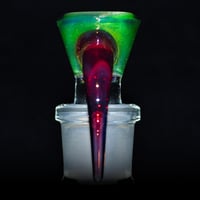 Image 2 of GREEN ENERGY > ICY WHITE SATIN / PHOENIX 18MM SLIDE