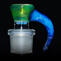 Image 1 of GREEN ENERGY > ICY WHITE SATIN / MARINA 18MM SLIDE