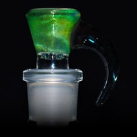 Image 1 of GREEN ENERGY > ICY WHITE SATIN / GLACIER 18MM SLIDE