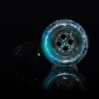 Image 3 of GREEN ENERGY > ICY WHITE SATIN / GLACIER 18MM SLIDE
