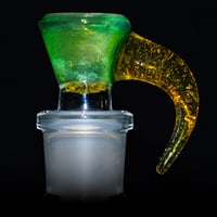 Image 2 of GREEN ENERGY > ICY WHITE SATIN / TERPS 18MM SLIDE