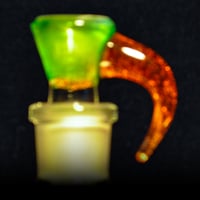 Image 3 of GREEN ENERGY > ICY WHITE SATIN / TERPS 18MM SLIDE