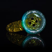 Image 7 of GREEN ENERGY > ICY WHITE SATIN / TERPS 18MM SLIDE