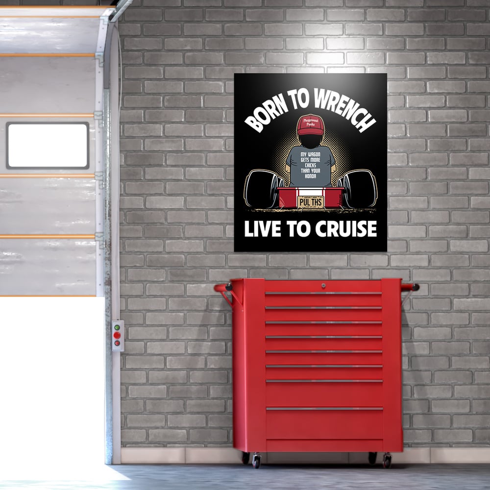 Image of Born to Cruise Banner (24x28)