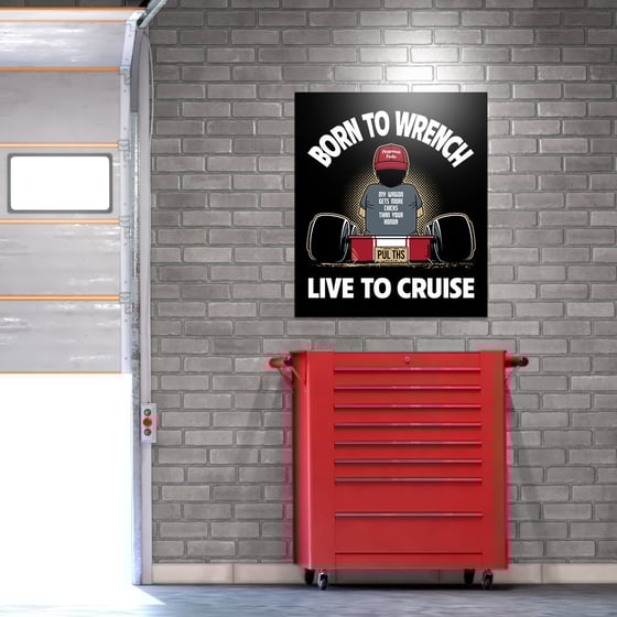 Image of Born to Cruise Banner (24x28)