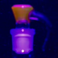 Image 2 of YELLOW OPAL > ICY WHITE SATIN / PHOENIX 18MM SLIDE