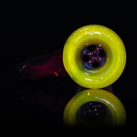 Image 4 of YELLOW OPAL > ICY WHITE SATIN / PHOENIX 18MM SLIDE