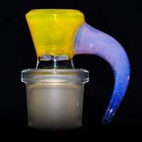 Image 1 of YELLOW OPAL > ICY WHITE SATIN / NEO OPAL 18MM SLIDE