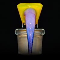 Image 2 of YELLOW OPAL > ICY WHITE SATIN / NEO OPAL 18MM SLIDE
