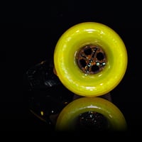 Image 10 of YELLOW OPAL > ICY WHITE SATIN / MOJO 18MM SLIDE