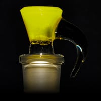 Image 5 of YELLOW OPAL > ICY WHITE SATIN / POTION 18MM SLIDE