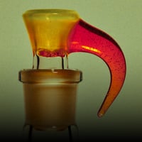 Image 5 of YELLOW OPAL > ICY WHITE SATIN / TERPS 18MM SLIDE