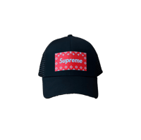 Image 1 of Trucker Hat Red Monogram