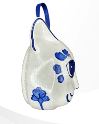 Image 3 of Delft Blue Cat Moon