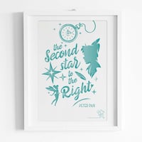 Image 1 of Affiche Ornement Peter Pan