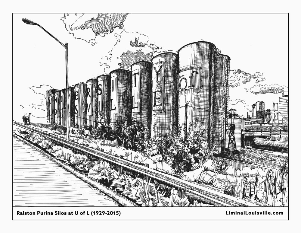 Ralston Purina Silos (University of Louisville Silos)