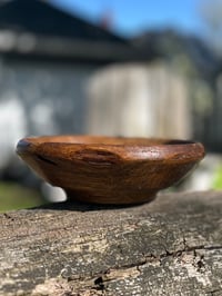 Image 4 of 6.5" WHITE OAK/BUCKTHORN BOWL (thick-walled)