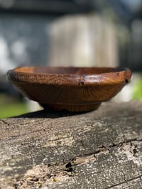 Image 3 of 6.5" WHITE OAK/BUCKTHORN BOWL (thick-walled)