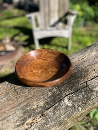 Image 10 of 6.5" WHITE OAK/BUCKTHORN BOWL (thick-walled)