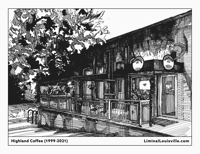 Highland Coffee Postcard