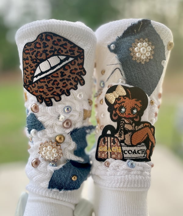 Image of Betty Boop Glam Socks