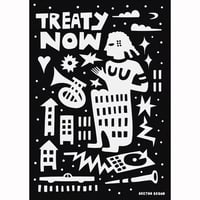 Image 1 of 'TREATY NOW' POSTER (A2) 