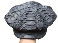 Image 1 of Newsboy Hat for Men Snakeskin Flat Cap Series