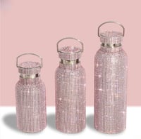 Image 1 of Aria Diamond Tumbler 12oz, 16oz, 25oz |  Pink Diamond