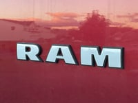 Image 2 of RAM 1500 Solid/Camo Color Door Vinyl Overlays 