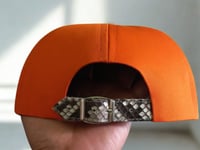 Image 2 of Custom Embroidered Snakeskin Hat