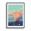 "Nacre" print