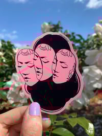 Image 1 of FACES sticker