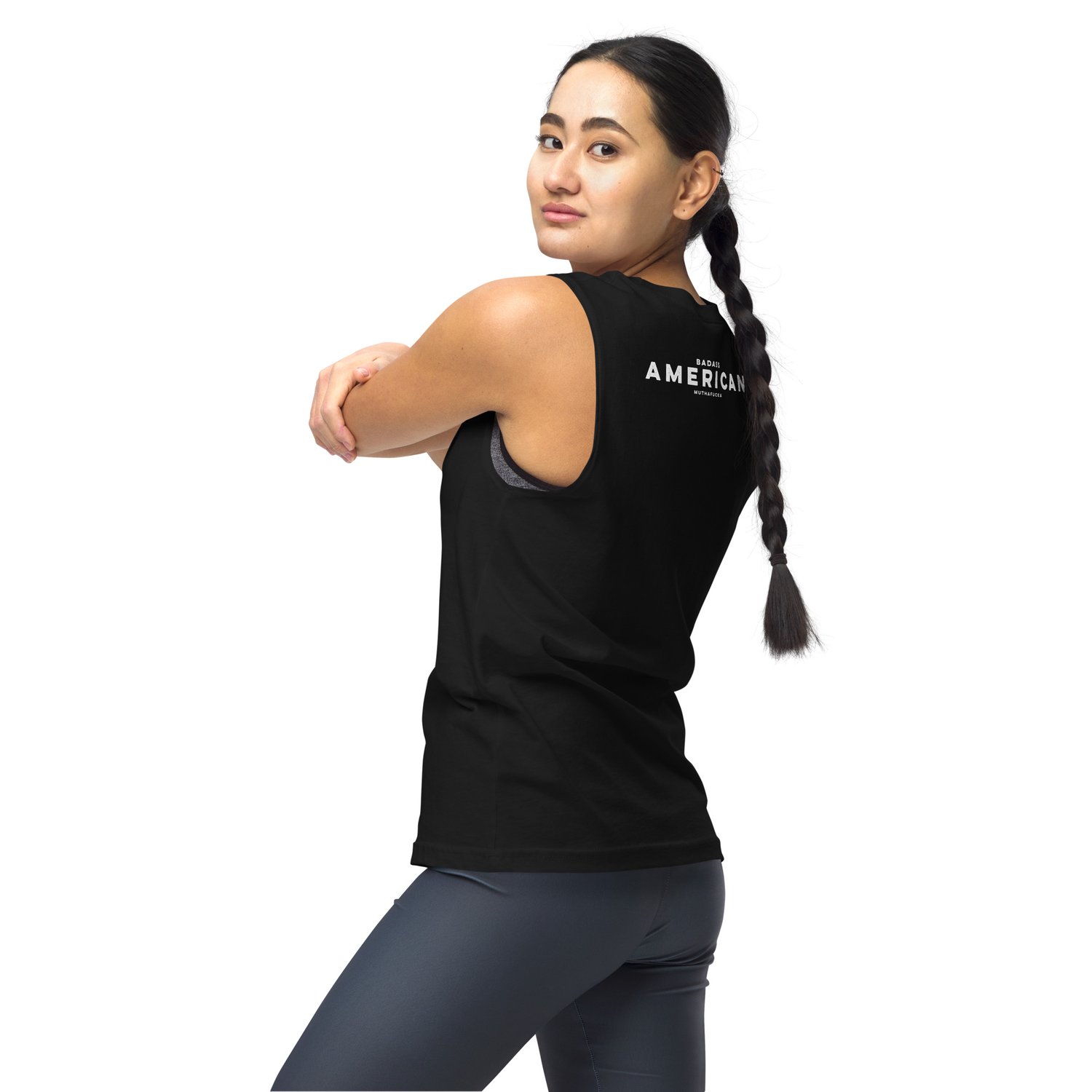 Image of Badass American Flowy Tank Pre-Order