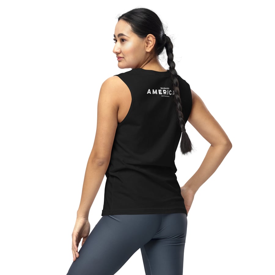 Image of Badass American Flowy Tank Pre-Order