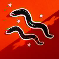 Image 2 of Stickers - Snek, Dangerous noodle (S27)