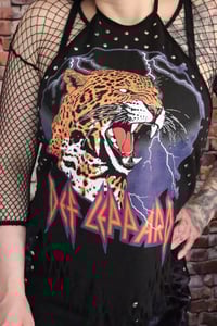 Image 1 of Def Leppard neck halter top Size M