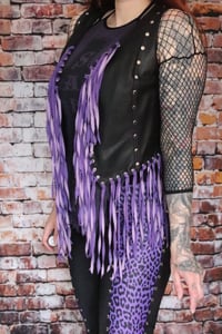 Image 2 of Black Sabbath fringed Vest