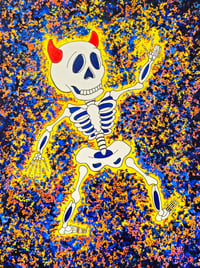 Dancing Skeleton - original