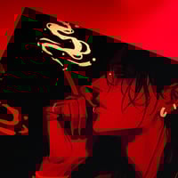 Image 3 of Marcin PRINT with red foil -  Get me out of here