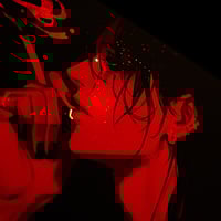 Image 4 of Marcin PRINT with red foil -  Get me out of here