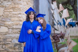 Image of 75-Minute Couple's Graduation or Senior Session